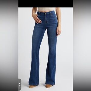 1822 Denim Women's Straight Leg Jeans - Dark Blue